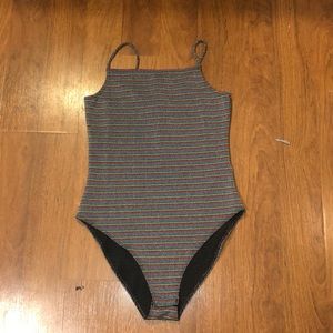 rainbow sparkly top shop bodysuit